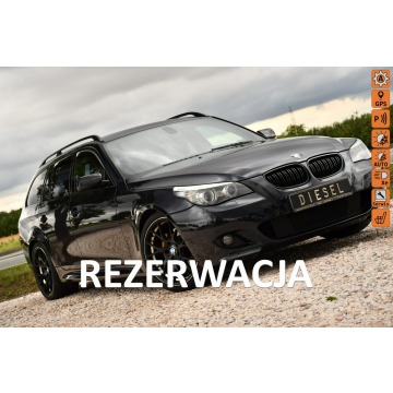BMW E61 3.0 Diesel M-Pakiet Xenon Grzane Fot Skóra Beż PDC Przód i Tył