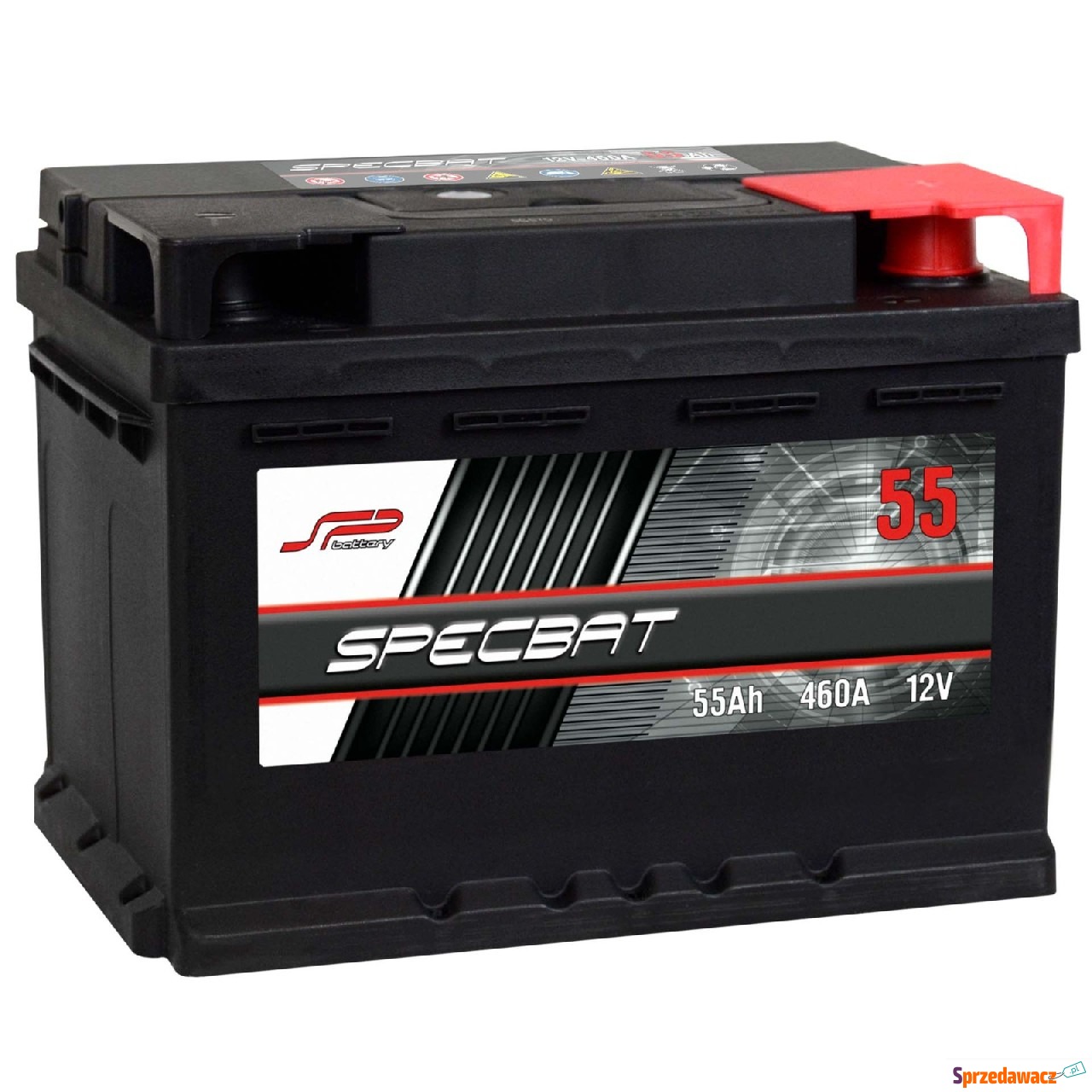 Akumulator 55Ah 460A Specbat -...