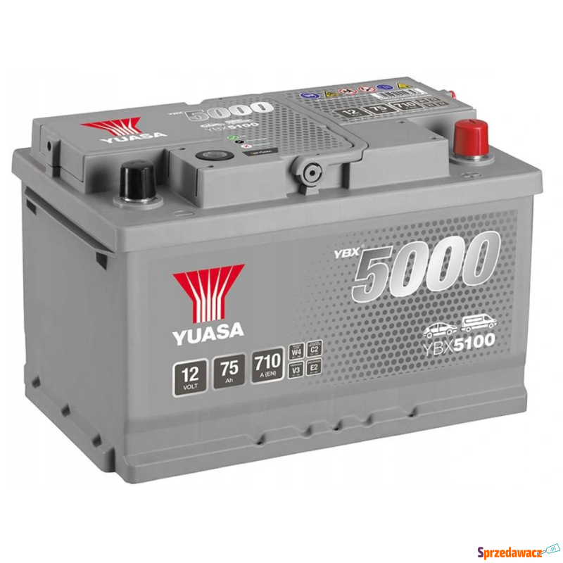 Akumulator 75Ah 710A Yuasa Silver...