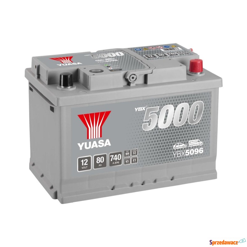 Akumulator 80Ah 740A Yuasa Silver...