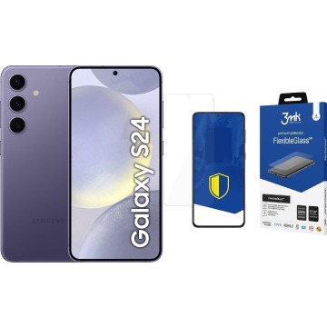 Smartfon Samsung Galaxy S24 5G 8/256GB Fioletowy (SM-S921BZV) + FlexibleGlass