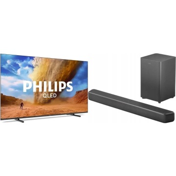 Telewizor Philips 43PUS7810/12 QLED 43'' 4K Ultra HD Titan OS + Soundbar Philips TAB5309/10