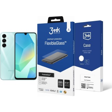 Smartfon Samsung Galaxy A16 4/128GB Zielony (SM-A165FLGBEUE) + FlexibleGlass + Etui Clear Case
