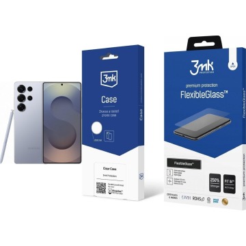 Smartfon Samsung Galaxy S25 Ultra 12/512GB Niebieski (SM-S938BZB) + FlexibleGlass + Etui Clear Case