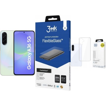 Smartfon Samsung Galaxy A36 5G 6/128GB Zielony (SM-A366BLGBEUE) + FlexibleGlass + Etui Clear Case