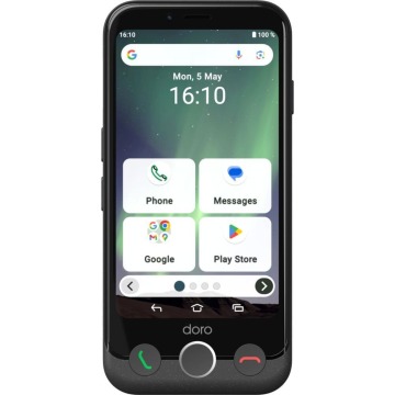 Smartfon Doro Aurora A10 64GB Grafitowy (380533)