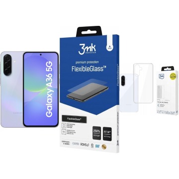 Smartfon Samsung Galaxy A36 5G 6/128GB Fioletowy (SM-A366BLVBEUE) + FlexibleGlass + Etui Clear Case