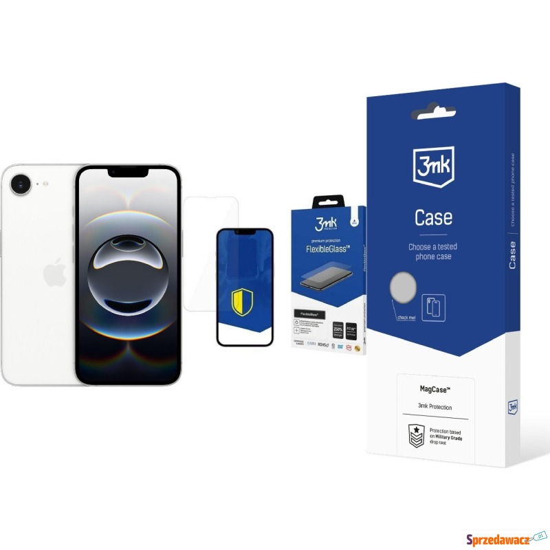Smartfon Apple iPhone 16e 5G 8/128GB Biały (M... - Smartfony - Gdańsk