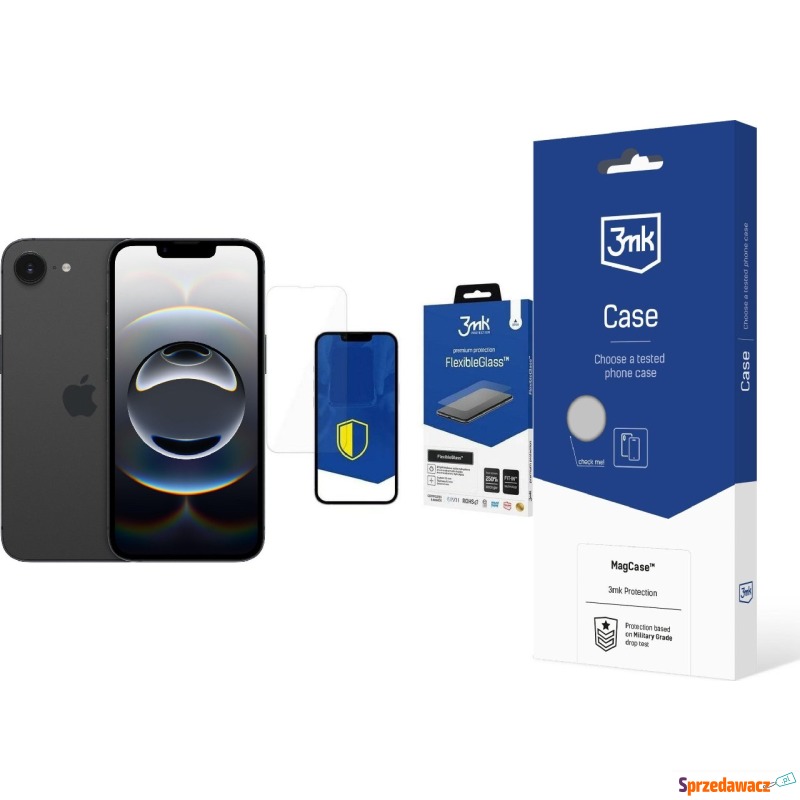 Smartfon Apple iPhone 16e 5G 8/128GB Czarny (... - Smartfony - Katowice