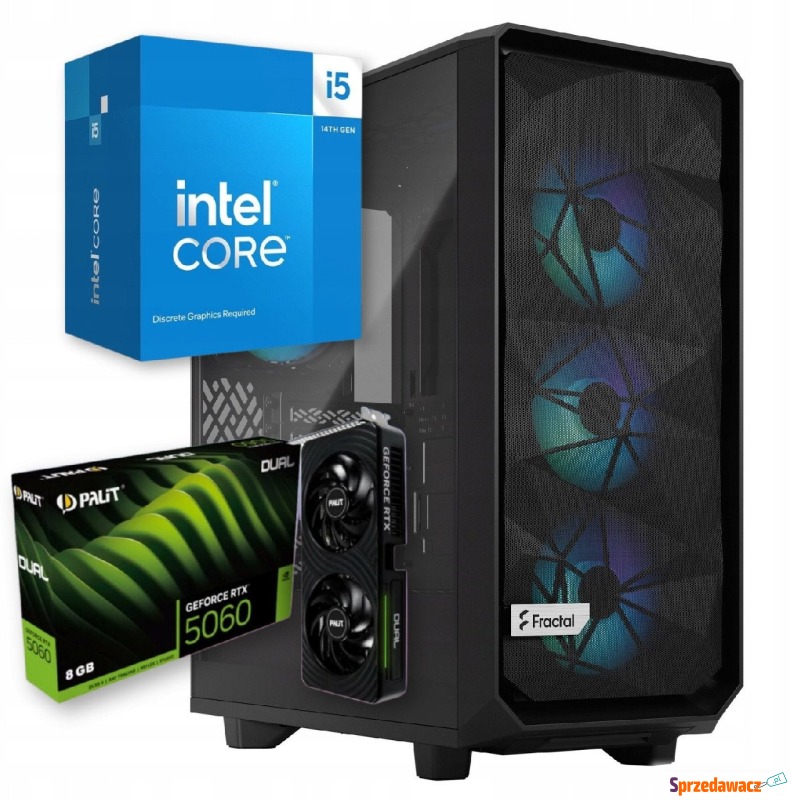 Komputer BSG Raptor V21 Intel Core i5 NVIDIA... - Komputery stacjonarne - Biała Podlaska