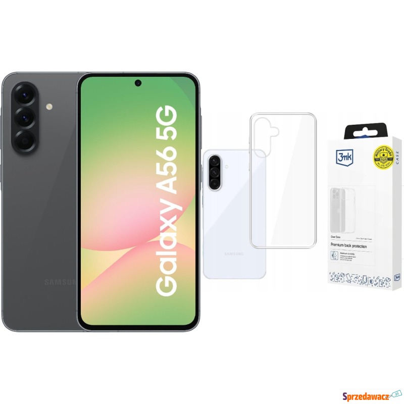 Smartfon Samsung Galaxy A56 5G 8/128GB Grafitowy... - Smartfony - Świecie