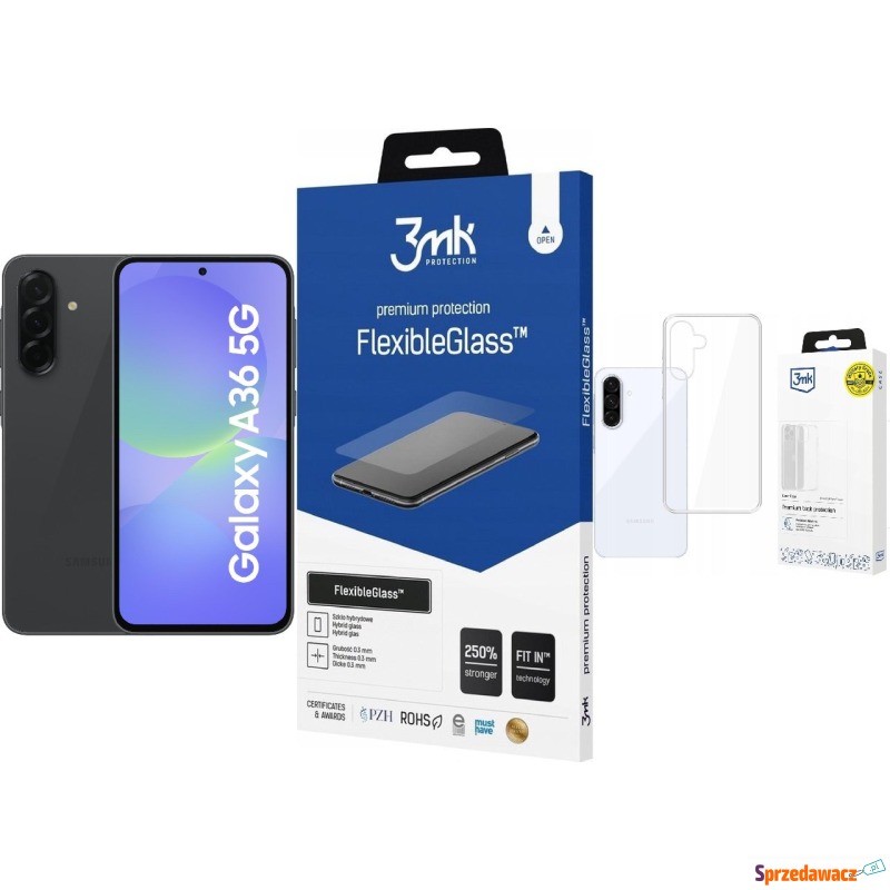 Smartfon Samsung Galaxy A36 5G 6/128GB Czarny... - Smartfony - Iława