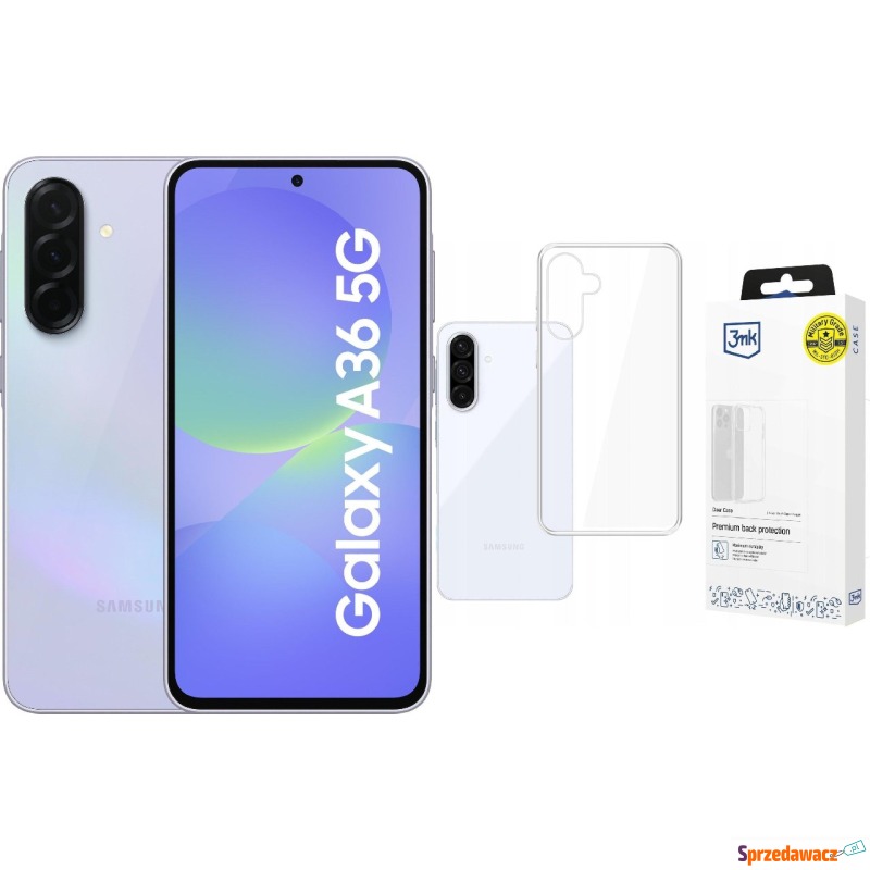 Smartfon Samsung Galaxy A36 5G 6/128GB Fioletowy... - Smartfony - Kraków