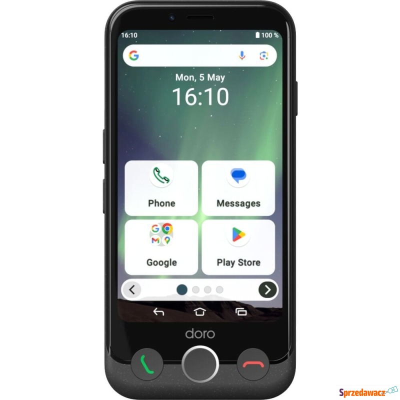 Smartfon Doro Aurora A10 64GB Grafitowy (380533) - Smartfony - Częstochowa