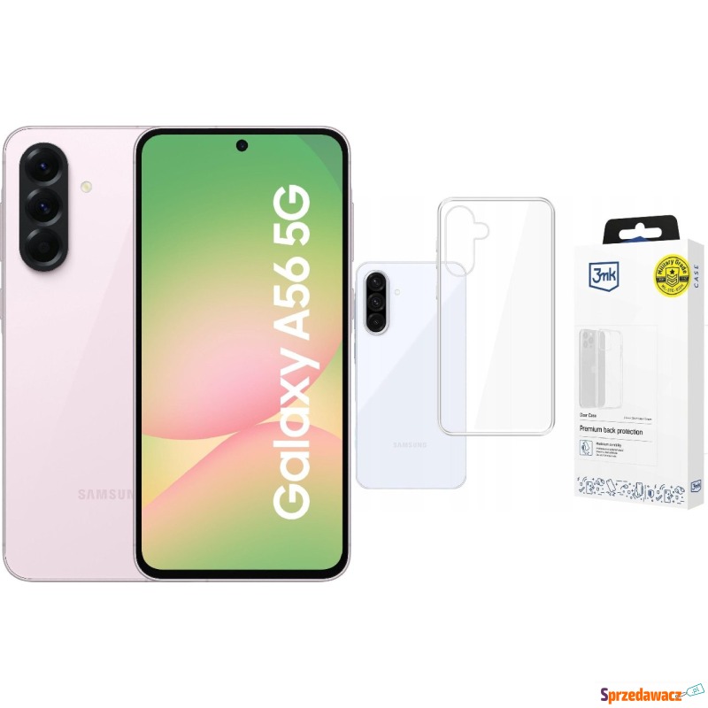 Smartfon Samsung Galaxy A56 5G 8/256GB Różowy... - Smartfony - Chorzów