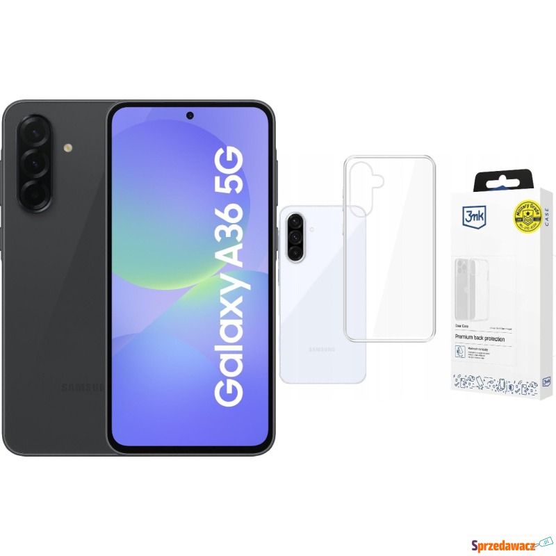 Smartfon Samsung Galaxy A36 5G 6/128GB Czarny... - Smartfony - Gliwice