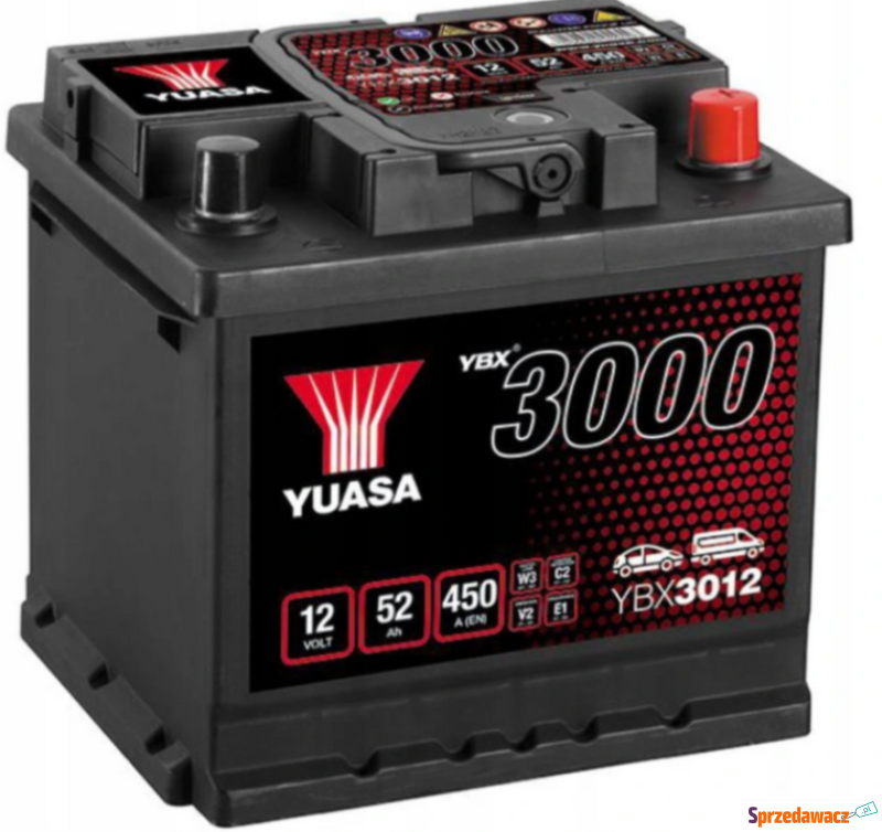 Akumulator 12V 52Ah 450A Yuasa...
