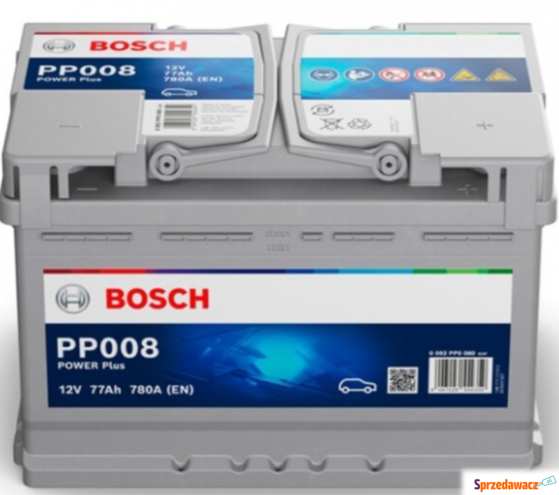 Akumulator 77Ah 780A EN Bosch PP008...
