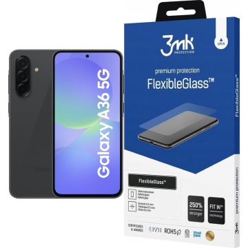 Smartfon Samsung Galaxy A36 5G 6/128GB Czarny (SM-A366BZKBEUE) + FlexibleGlass