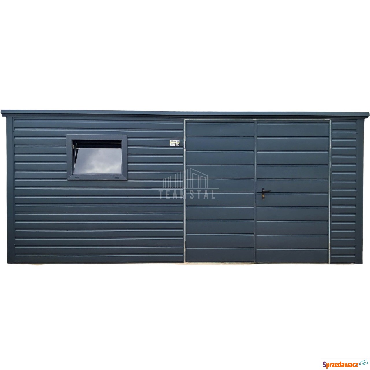Schowek domek ogrodowy 4,5x2m brama...
