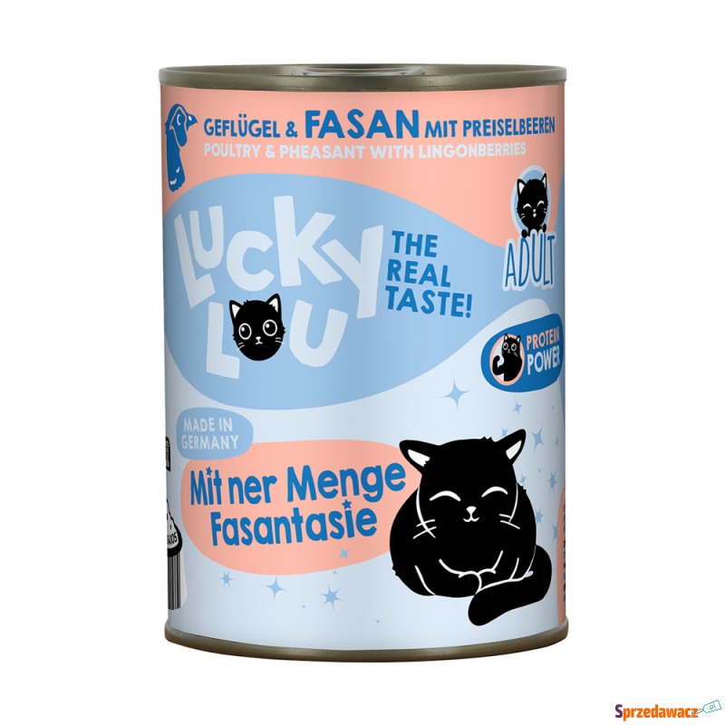 Lucky Lou Adult, 6 x 400 g - Drób...
