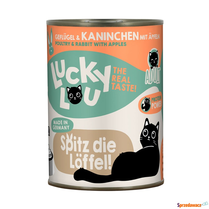Lucky Lou Adult, 6 x 400 g - Drób...