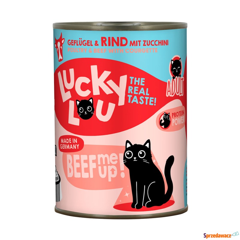 Lucky Lou Adult, 6 x 400 g - Drób...