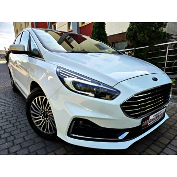 Ford S-Max - Navi Kamera Cofania Asystent Pasa Ruchu LED Felgi 17 Skóry z Niemiec