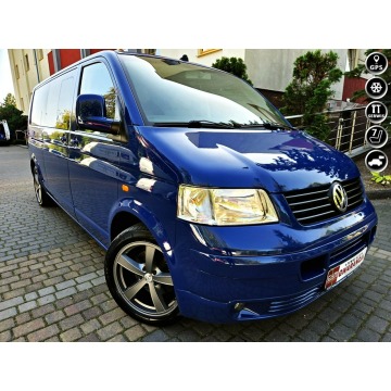 Volkswagen Transporter - Klima Webasto LONG 18 Felgi Navi Kamera Cofania Top Stan z Niemiec
