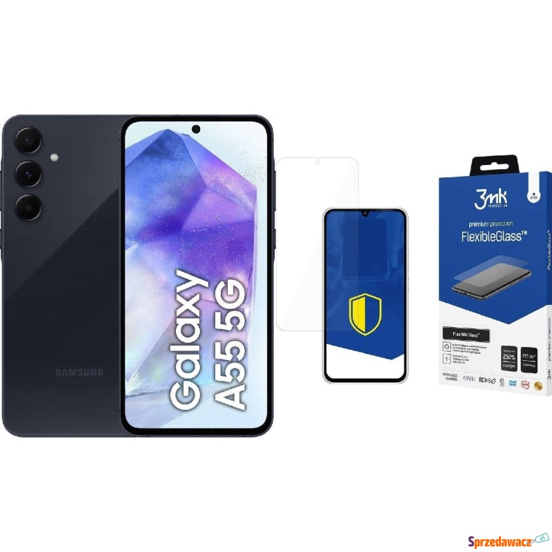 Smartfon Samsung Galaxy A55 5G 8/128GB Black... - Smartfony - Nowy Sącz