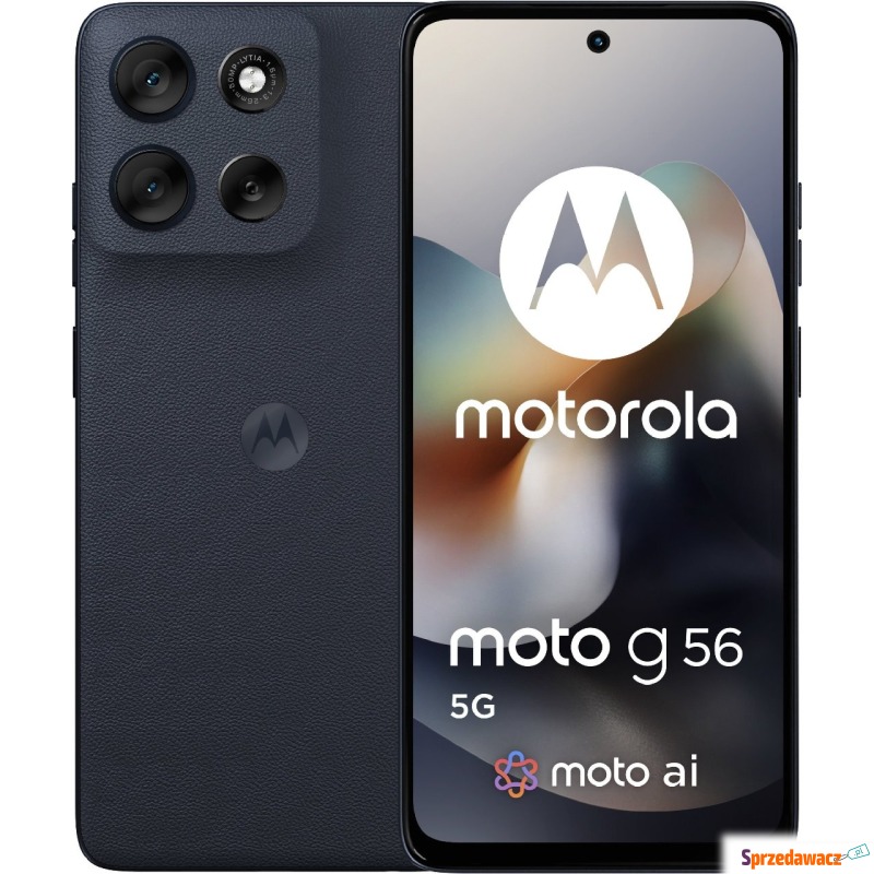 Smartfon Motorola Moto G56 5G 8/256GB Czarny... - Smartfony - Katowice