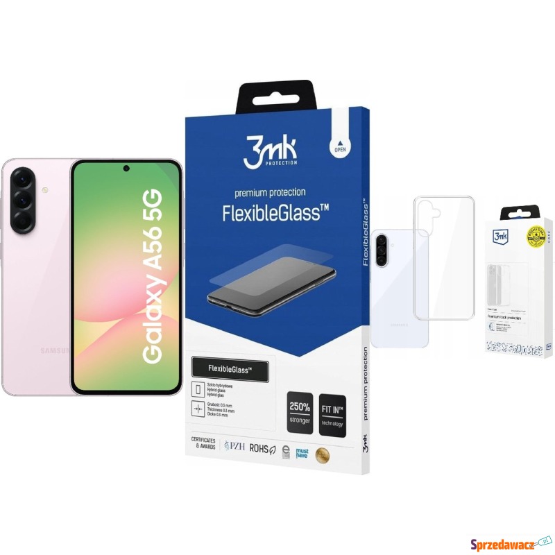 Smartfon Samsung Galaxy A56 5G 8/256GB Różowy... - Smartfony - Płock