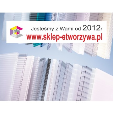 Poliwęglan komorowy Lity płyty dach taras pergola 4,6,8,10,16,20,25,32