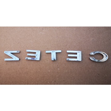 Logo emblemat znaczek napis ZETEC Ford - Pozostałe akcesoria - Warszawa - zdjęcie 4