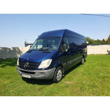 Mercedes Sprinter - 2.2cdi Maxi Automat Klima Webasto Alu Felgi 2 łózka  Raty Zamiana