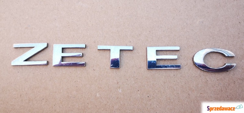 Logo emblemat znaczek napis ZETEC Ford - Pozostałe akcesoria - Warszawa