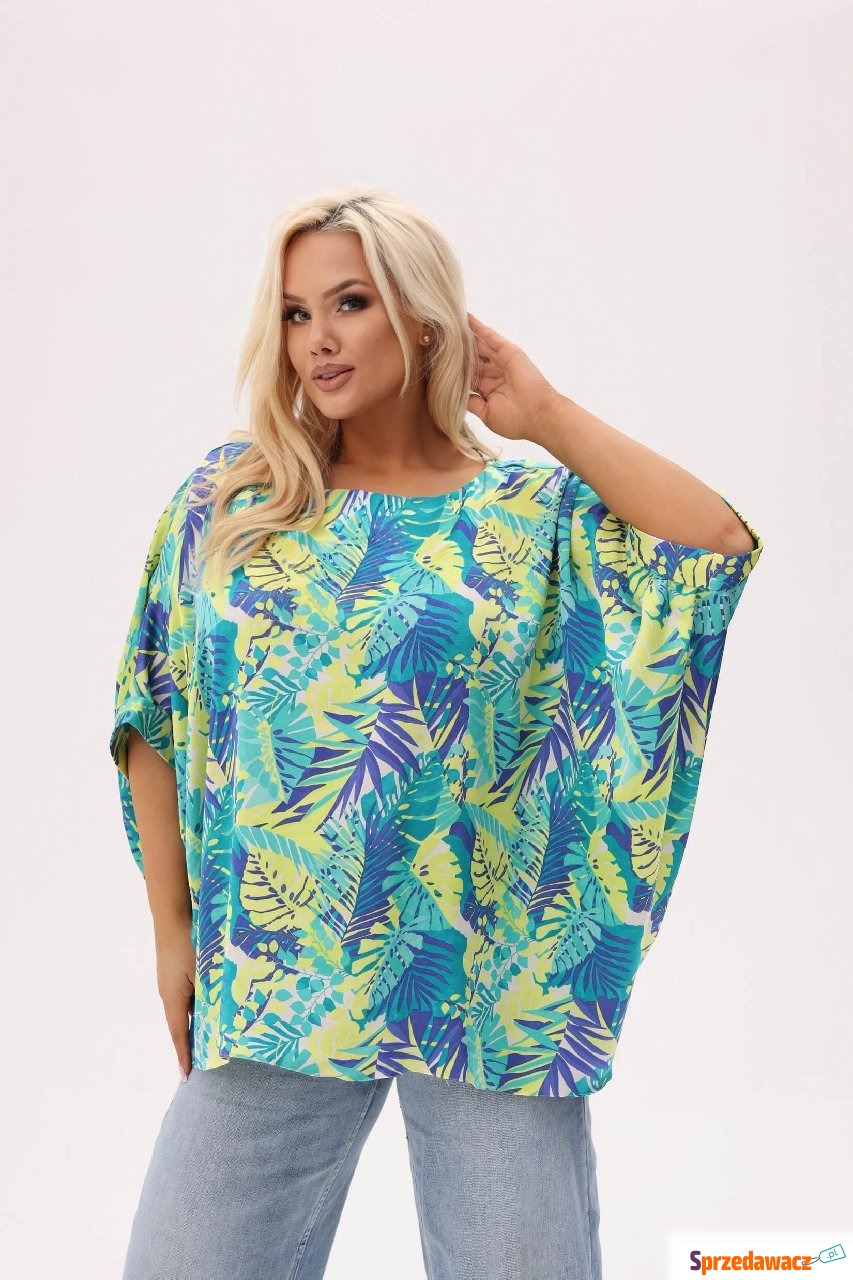 Kimonowa bluzka Tropicana - la...