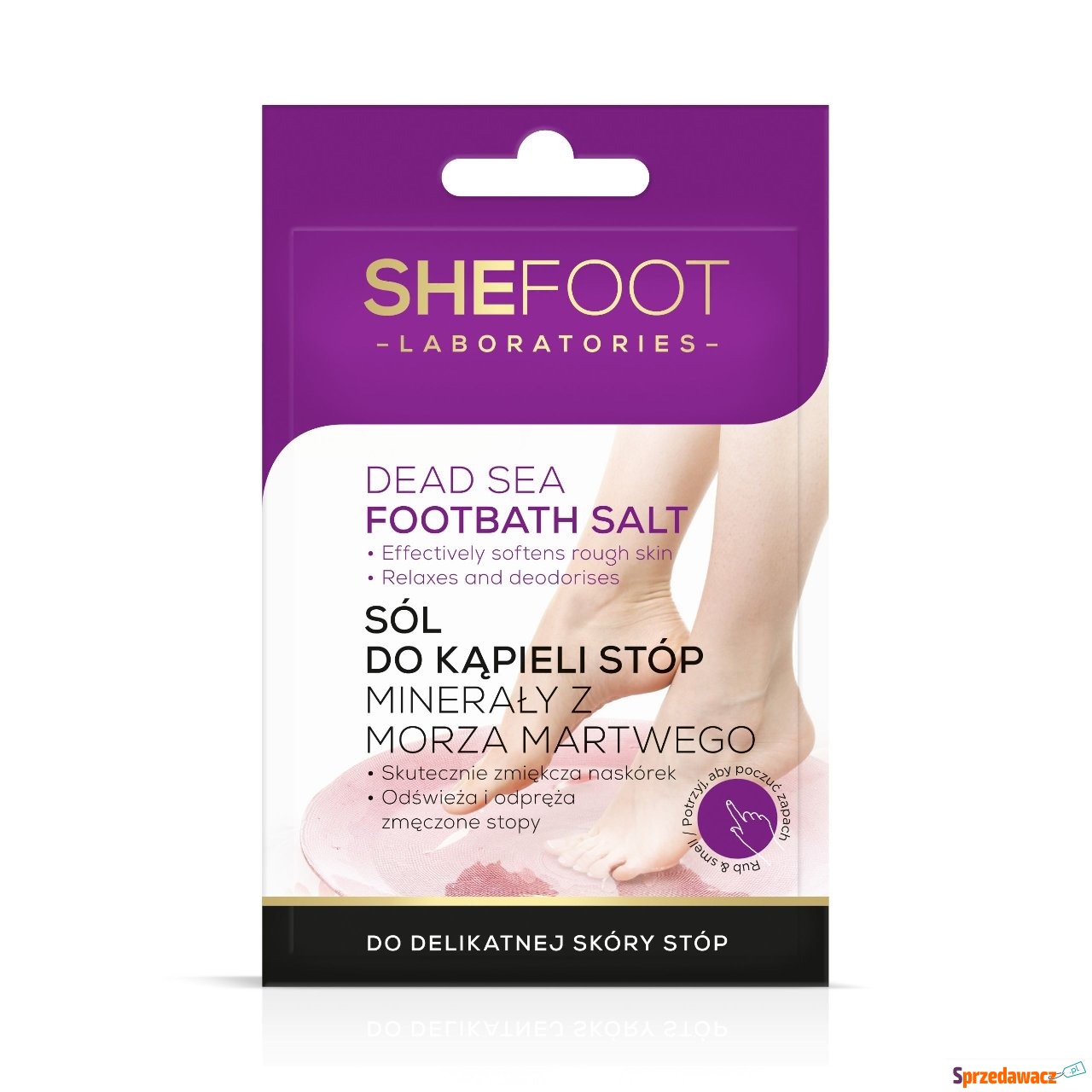 SheFoot Sól do kąpieli stóp