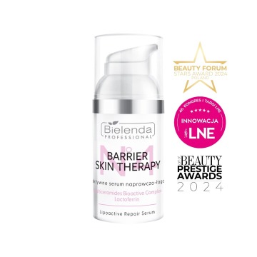 Bielenda Professional Lipoaktywne serum naprawczo – łagodzące z Kompleksem Multi - Ceramidowym i Lak