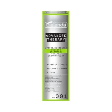 Bielenda Wyspecjalizowany peeling do twarzy terapia enzymatyczna - 001