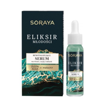 Soraya Rewitalizujące serum na twarz, szyję i dekolt 