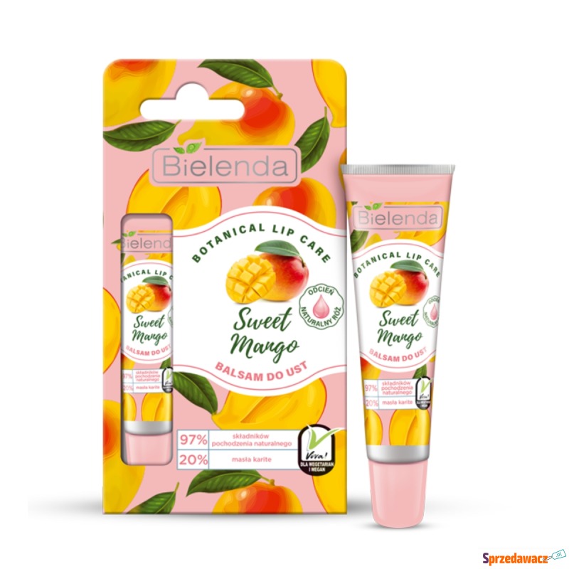 Bielenda Balsam do ust Sweet Mango - Pielęgnacja twarzy, szyji - Jaworzno