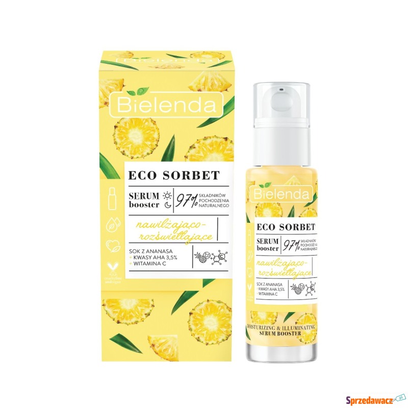 Bielenda Ananas - serum booster - nawilżająco... - Pielęgnacja twarzy, szyji - Warszawa