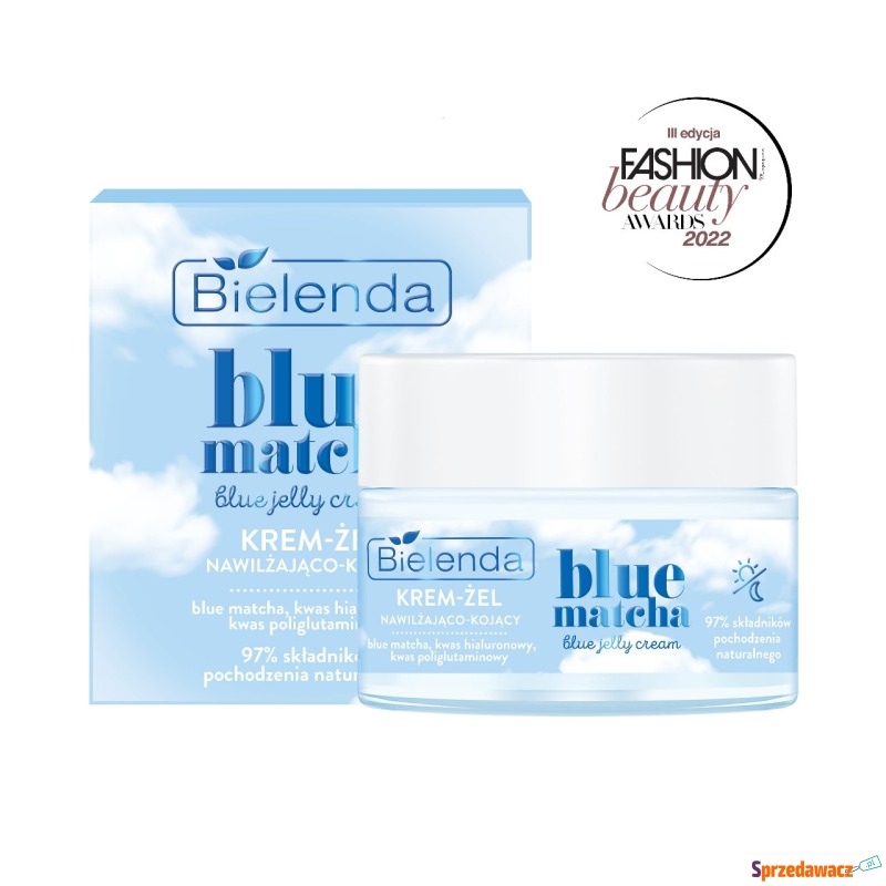 Bielenda Blue jelly cream – krem – żel nawilż... - Pielęgnacja twarzy, szyji - Koszalin