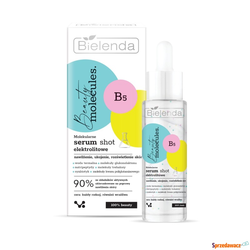 Bielenda Molekularne elektrolitowe serum shot - Pielęgnacja twarzy, szyji - Ełk