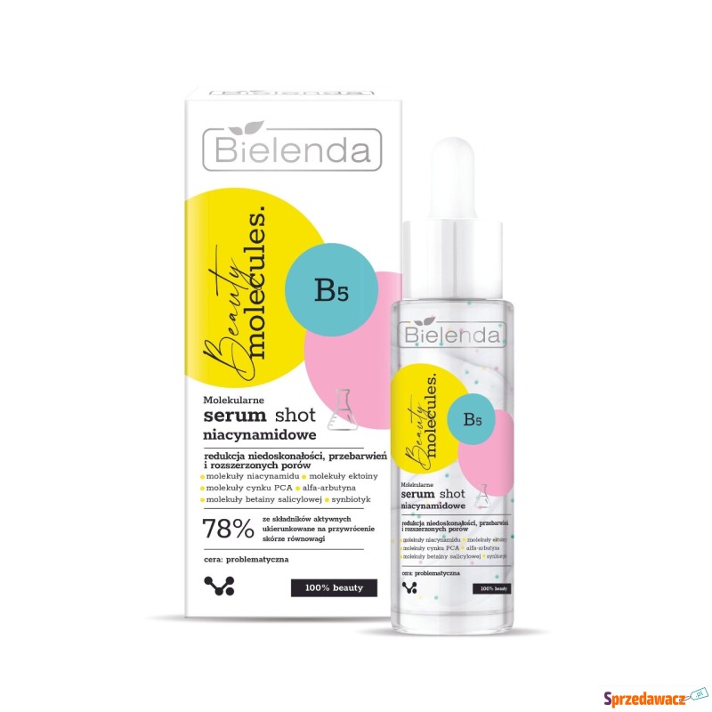 Bielenda Molekularne niacynamidowe serum shot - Pielęgnacja twarzy, szyji - Leszno