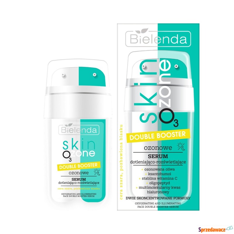 Bielenda Double booster ozonowe serum dotleni... - Pielęgnacja twarzy, szyji - Tarnów