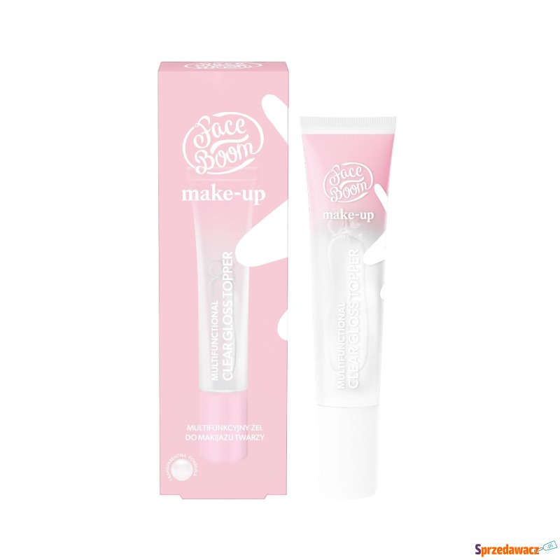 FaceBoom Multifunkcyjny CLEAR GLOSS do makijażu... - Makijaż kolorowy - Elbląg