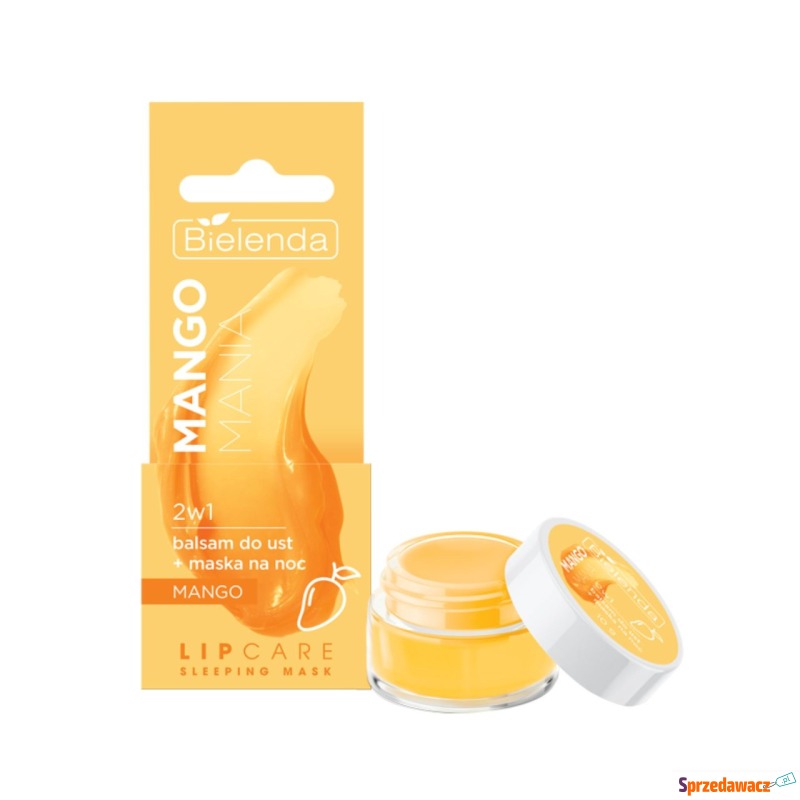 Bielenda balsam do ust + maska na noc Mango 2w1 - Pielęgnacja twarzy, szyji - Kraśnik