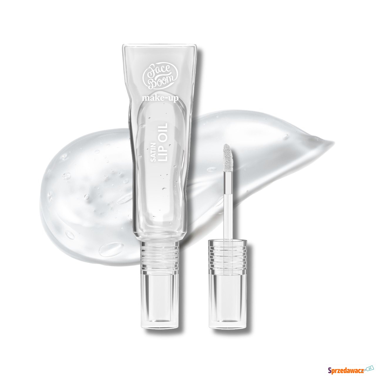 FaceBoom Satin lip oil, 01 Clear,...